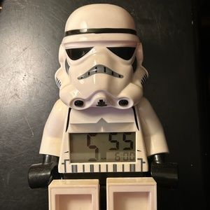 Lego Star Wars Stormtrooper Alarm Clock